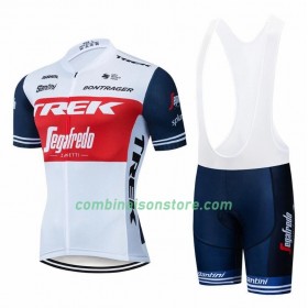 Combinaison Cycliste + Cuissard à Bretelles 2020 Trek-Segafredo Femme N001